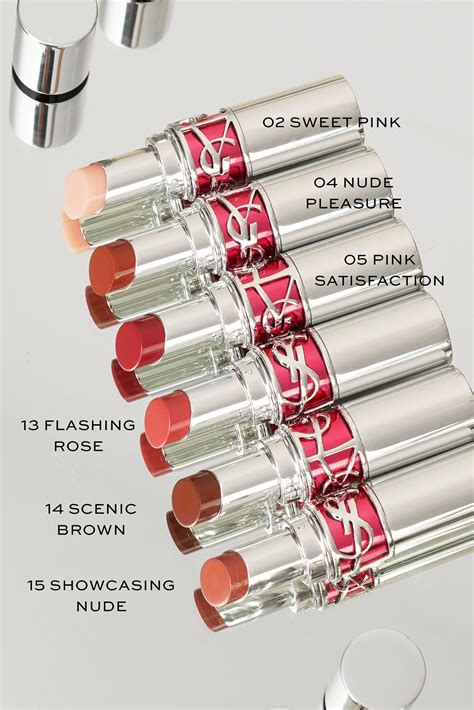 ysl glaze lip|ysl lipstick candy glaze.